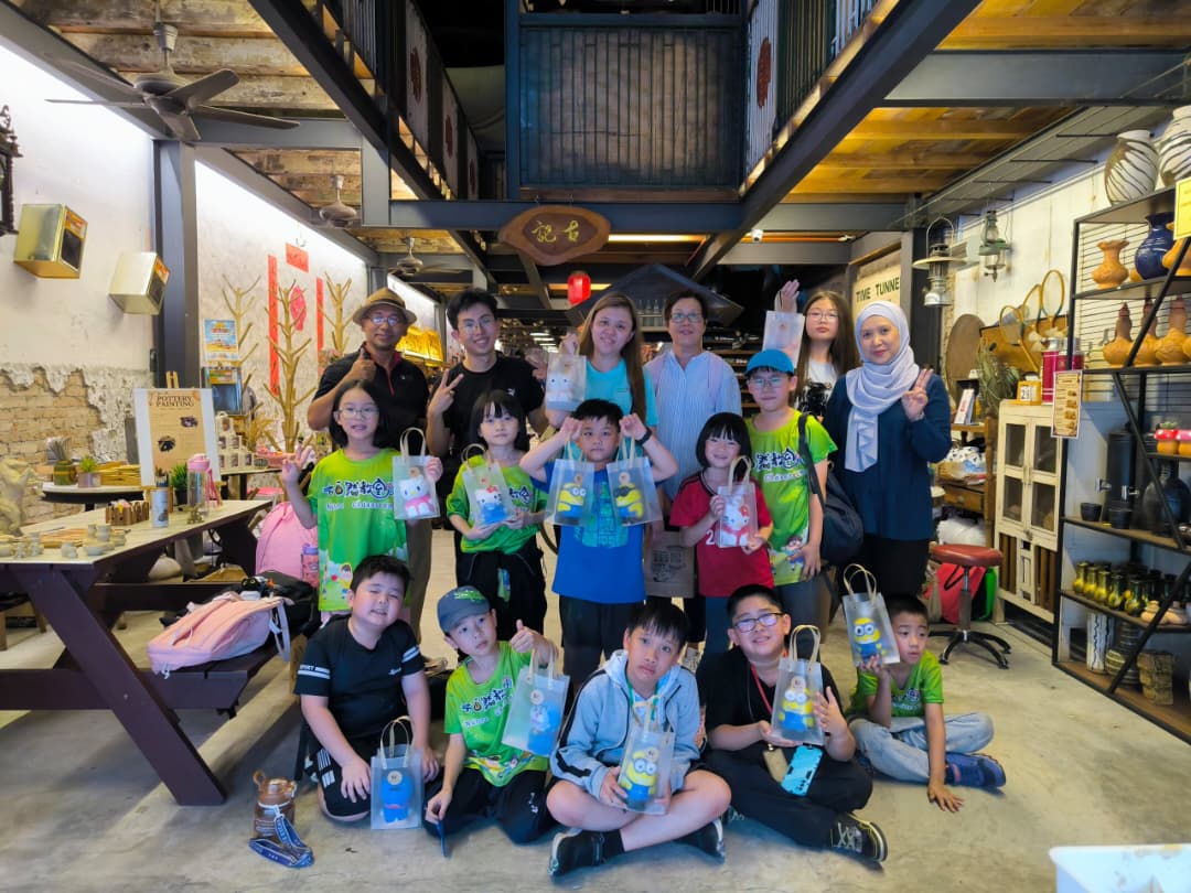School trip with ZingArt Space — Time Tunnel, Ipoh Old Town — organised with ZingArt Space